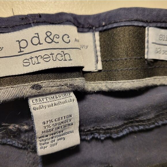 Pd & C Mens Blue pants Pre-owned - Picture 3 of 5